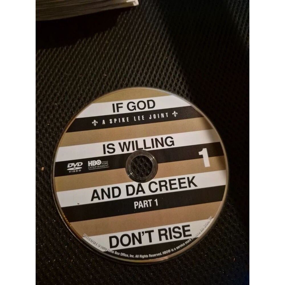 If God is Willing and Da Creek Don't Rise Part 1 DVD Disc Only